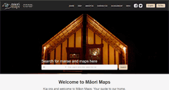 Desktop Screenshot of maorimaps.com