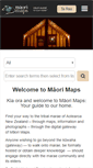 Mobile Screenshot of maorimaps.com